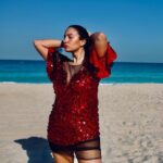 Elena Roxana Maria Fernandes Instagram - Red hot! . . . 📸 @fotomanipulationz . . #red #hot #redhot #shoot #shootdiaries #travel #slay #beach #sea #hotbod #body #bodypositive #lovely #beauty #glam #glow #style #fashion #ootd #outfitoftheday