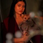 Ena Saha Instagram - How You Love Yourself Is How You Teach Others To Love You... . . . Photography @the_vagabong_creator #enasaha #photooftheday #photoshoot #actress #brown #dress #trending #statement #tollywood #tollywoodonline #outfitoftheday #actorslife #puppy #dog #dogsofinstagram #home #sunset #light #explorepage #explore #nationalpuppyday #t2puparazzi