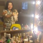 Ena Saha Instagram - Teaching some dance moves to my little #Dream Pls don’t judge the lyric part cause I am bad at it …🤣🤣 🤣 Let me know in comment how my little #dream performed.. . . #love #baby #pet #dance #pomeranian #puppy #happiness #momlife #moment #enasaha #explore