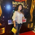Ena Saha Instagram – Attended @mirchibangla Music Awards
.
.
.
#show #awards