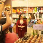 Ena Saha Instagram - At the inauguration of #vanity101 @raai_shot such a lovely moment it was❤ . . . #inaguration #beautyproducts