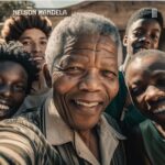 Farhan Akhtar Instagram - So worthy of a share. AI created selfies of history’s greatest leaders who championed human rights above everything else. (via : @jyo_john_mulloor )♥️👍🏽