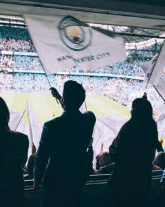 Farhan Akhtar Instagram - An evening to remember. The atmosphere was electric..!! And to watch my team dominate RM and score 4 .. WHAT A TREAT..!! 
🔥🔥 

Now for the final. Let’s go #mancity .. let’s bring her home 👊🏽🏆

Thank you @etihad .. thank you @mancity for hosting us. Big big hug to your team who were absolutely incredible. 

Images @sebporter 🙏🏽♥️

Overcoat @sshomme 
Shoes @dmodotofficial