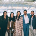 Farhan Akhtar Instagram - An evening to remember. The atmosphere was electric..!! And to watch my team dominate RM and score 4 .. WHAT A TREAT..!! 🔥🔥 Now for the final. Let’s go #mancity .. let’s bring her home 👊🏽🏆 Thank you @etihad .. thank you @mancity for hosting us. Big big hug to your team who were absolutely incredible. Images @sebporter 🙏🏽♥️ Overcoat @sshomme Shoes @dmodotofficial