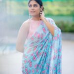 Faria Abdullah Instagram – Felt like a flower, looked like a garden 🌷

Styled by @officialanahita 
Saree: @drc_hyderabad 
Pic: @they_call_me_keshu 
Make up @uztheartist