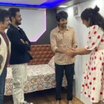 Faria Abdullah Instagram - No sleep but no time to crib 🔥 So grateful for all the beautiful people around me ❤️ Catch team #LSS and team #Prince on ETV Cash soon. Good luck Cash Anudeep @anudeep.film and @sivakarthikeyan @kanakalasuma Suma akka is the best, period. @santoshshobhan @merlapaka @brahms25 @actor_sudharshan Styled by @officialanahita Outfit: @naomibyneehabhumana Earrings: @blingthingstore