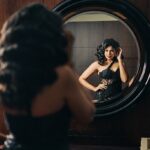 Faria Abdullah Instagram – Once in a while, vanity can be nice. 

Wearing @houseofakhilaaakurathi 
Stylist @mounikachenna2 
@yaashakumar 
MUA @uztheartist 
Hair @faria_z_ 
📷 @manish.akunuri @theoldschoolkid 
Earrings @kushalsfashionjewellery 
Bracelet @shrutisushma