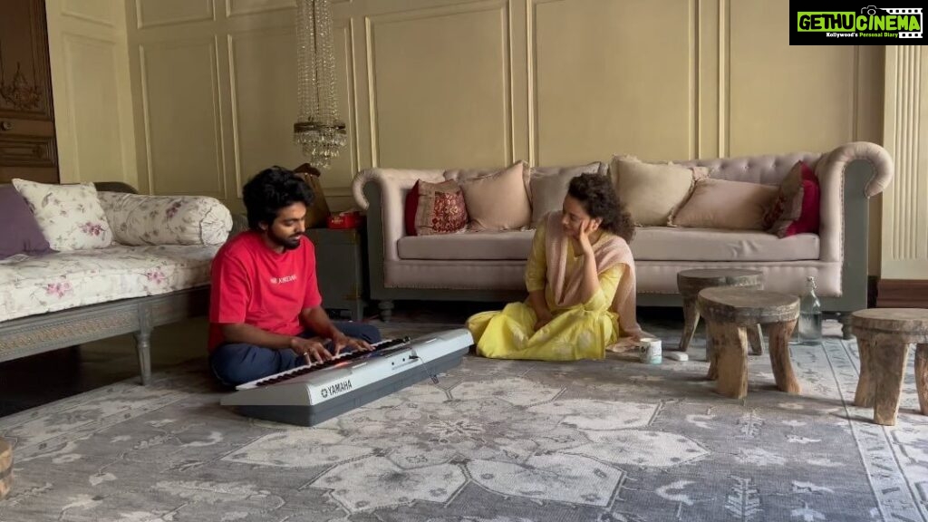 G. V. Prakash Kumar Instagram - Composing for @kanganaranaut ji for #emergency … exciting times ahead … @manikarnikafilms @manojmuntashir