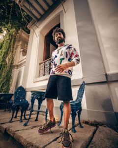 G. V. Prakash Kumar Instagram - More Paris in Pondicherry 🇫🇷 🇮🇳 

Some looks just bring out the fun in you! This one from @louisvuitton has me looking forward to the pop up at LV Bangalore next week.

📷: @azhar_photography 
Hair: @DevSakthivel
Makeup: @Mari_Makeup_Artist_Studio
Location: @LeDupleix.Pondicherry

#MensPopUp #Menswear #LouisVuittonBangalore #LouisVuittonUBCity #louisvuitton