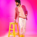 G. V. Prakash Kumar Instagram - Be happy , it drives people crazy ..... Look design and Styling : @thoorigaikabilan Photography : @maheshwarun.photography Hair : @vurvesalon Studio : @arangaa.space Shoes : @taasooofficial