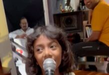 G. V. Prakash Kumar Instagram - When ur costar surprises you singing ur latest song when u arrive at set … so well sung #megna. … what a prodigy … 👏👏👏👏👏 #vaavaathi #vaathi @dhanushkraja @venky_atluri