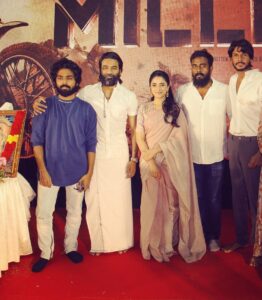 G. V. Prakash Kumar Instagram - The much awaited  #CaptainMiller is officially launched with a grand pooja 🎉🤗

#CaptainMillerPooja #palmangels 

@dhanushkraja  @ArunMatheswaran @sundeepkishan @priyankaamohan @johnkokken1 @nivedhithaa_Sat @SathyaJyothi