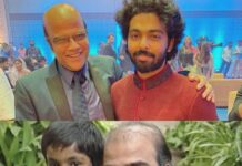 G. V. Prakash Kumar Instagram - After 27 years meeting the same person #abdulhameed sir