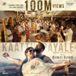 G. V. Prakash Kumar Instagram - It’s a 100M in both Tamil and Telugu #kaattupayale #sooraraipottru @actorsuriya #sudhakongara @rajsekarpandian @sonymusic_south @aparna.balamurali
