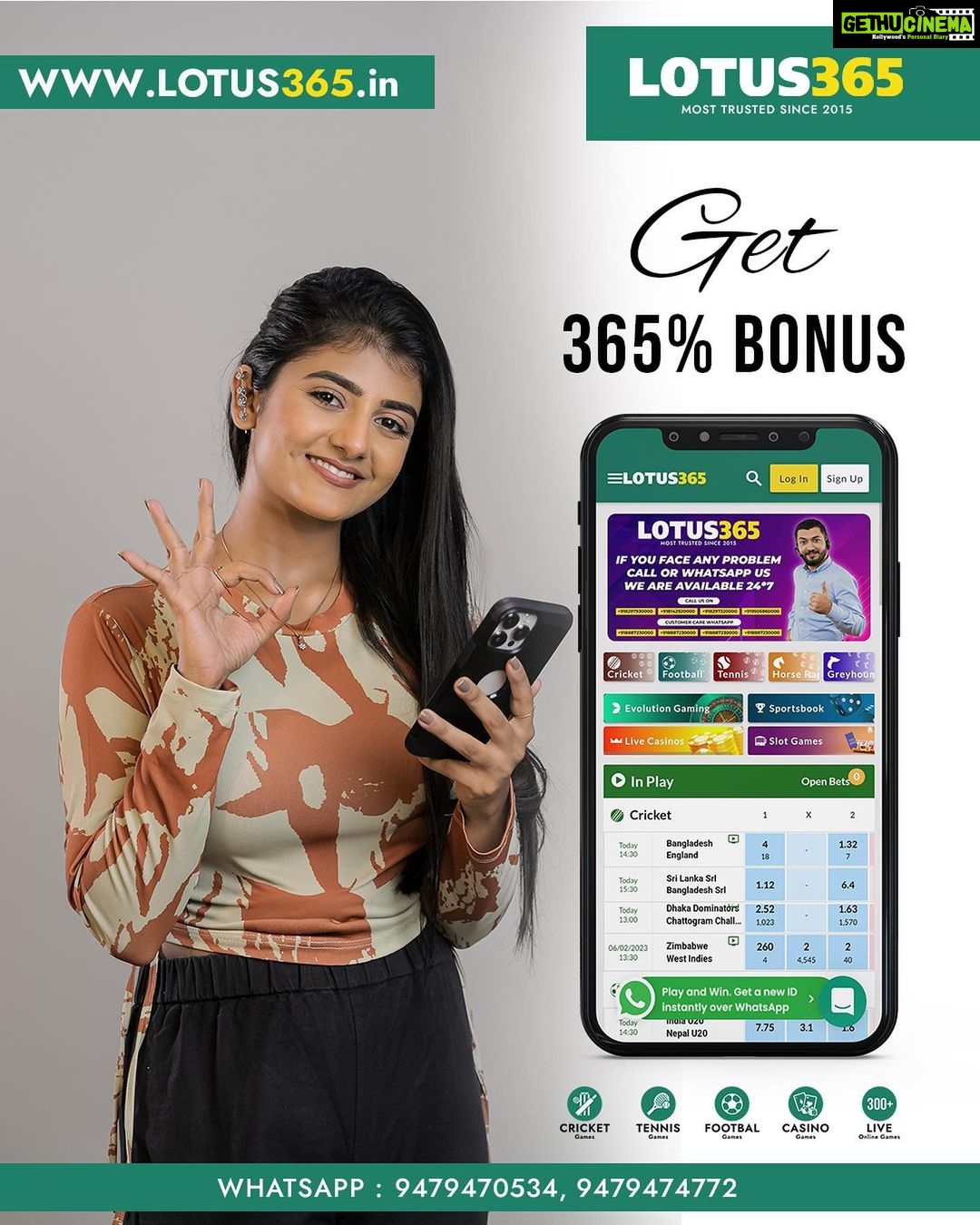 Gabriella Charlton Instagram - This IPL Gear up with @lotus365world 🏏, Now don't just watch cricket, Play it! 🤑Join us now by registering on www.lotus365.in 🏆Win and show the World what you’re made of! 🤑Earn Amazing cash prizes by supporting your favourite teams with amazing live prediction 😎 and cashout features only on Lotus365 🤑 Open Your Account instantly, just msg Or Call On Numbers given below- Whatsapp - +9194777 77302 +9193434 29343 +9193432 41313 Call On - +91 8297930000 +91 8297320000 +91 81429 20000 +91 95058 60000 Disclaimer- These games are addictive and for Adults (18+) only. Play Responsibly.