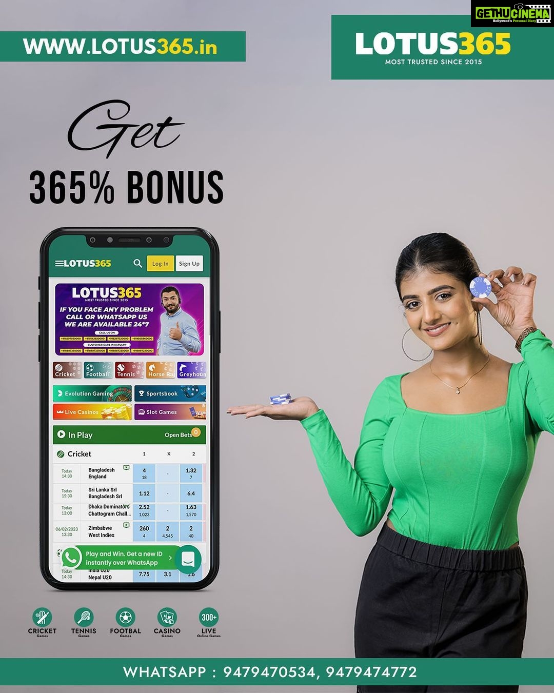 Gabriella Charlton Instagram - This IPL Gear up with @Lotus365world 🏏, Now don't just watch cricket, Play it! 🤑Join us now by registering on www.lotus365.in 🏆Win and show the World what you’re made of! 🤑Earn Amazing cash prizes by supporting your favourite teams with amazing live prediction 😎 and cashout features only on Lotus365 🤑 Open Your Account instantly, just msg Or Call On Numbers given below- Whatsapp - +9194777 77302 +9193434 29343 +9193432 41313 Call On - +91 8297930000 +91 8297320000 +91 81429 20000 +91 95058 60000 Disclaimer- These games are addictive and for Adults (18+) only. Play Responsibly.