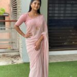 Gabriella Charlton Instagram - Recent clicks from the sets of ER2 Saree & blouse by the best @sdduniqueboutique_97