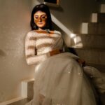 Gabriella Charlton Instagram - Enjoyed shooting this look ❤️ Outfit @malgudi_designs Mua @murugeshmakeup_hair Hair by @farhaa_makeupartist Accessories @vivahbridalcollections Captured by @ngrnandha