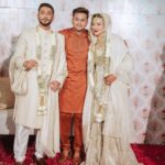 Gauahar Khan Instagram - To a loving soul ! Happy birthday @awez_darbar ! 💛🎂🌺 may all ur dreams come true and all your hardwork blesses u more ! Allah khush , sehatmand aur aabaad rakhein. Ameen . #throwback to our nikah day ♥️ #CutestJethji 😅 Mumbai, Maharashtra