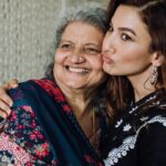 Gauahar Khan Instagram - My existence ! My mummy ! ❤️ happy birthday @raziakhan1503 . Allah aapko lambi Umar aur sehat dein , Ameen . I love you 🎂 Mumbai, Maharashtra