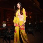 Gauahar Khan Instagram – Sunshine in the Moonlight ! 💛 

Wearing @paulmiandharsh with @diamantinafinejewels necklace! Styled by my forever @devs213 assisted by the lovely @krutikaa_sharma ! ✨ Mumbai, Maharashtra