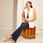 Gauahar Khan Instagram - This footwear brand has glamour with comfort! Do check it out @avarcapons.uae . Reasonable luxury footwear. To shop , click on link in bio ! I absolutely love it !