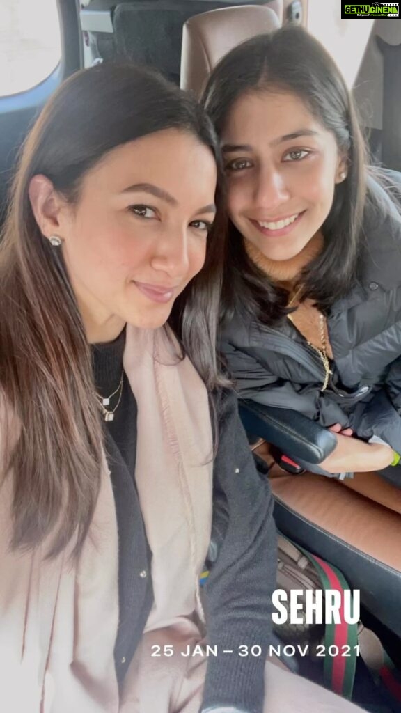 Gauahar Khan Instagram - My sweetness ! sehru ! Happy birthday darling 😘❤️🎂🌺 . You’re unique, spunky , caring , loving , beautiful (in n out) , also a diva , logical , intelligent , Worldly wise , compassionate and sooooooo much more . 😁 sarv gunn sampann . Heehee , 🥰 on your birthday I wish u the world like every year and truly pray for all the happiness in your life . #lilsis 😇 also do u like the song choice ??? 🙃 @sahyrkohli #happybirthday #missyou #réel