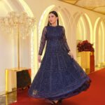Gauahar Khan Instagram – Royal Blue 🧵 

Outfit:  @shashagabaofficial
Jewellery: @mortantra 
Styling : @devs213 
Assisted : @krutikaa_sharma 
Camera : @vatsalshah.photography 

#host #dubailife #weddings Dubai, United Arab Emirates