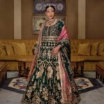 Gauahar Khan Instagram – My heart is filled , wearing one of my fave designers , from across the border , @mohsin.naveed.ranjha 💛! Soooooo grateful for this custom outfit for me ! 🌺 loads of love ! #royalty also it was sooooooo special to co-host with the amazing @yasir.hussain131 . We were so good together! God bless 💛

Jewellery: @mortantra 
Styled : @devs213 
Assisted by @krutikaa_sharma 

#host #dubai #onlylove #mommatobe in sha Allah! Ma sha Allah Dubai, United Arab Emirates