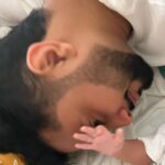 Gauahar Khan Instagram - Happy Father’s Day zaid !!!! ♥️ from the look u gave me on our wedding day to now how u look at Zehaan , it’s just True love . May Allah bless u at every step of fatherhood . U are truly amazing . Learning to burp the baby , to getting the diaper right , ure all good . ♥️ we love you . Mumbai, Maharashtra