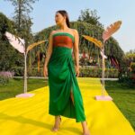 Gauahar Khan Instagram – Go Green 💚 @inreallovenetflix 

Outfit: @janandapril Jewellery: @ishhaara styling : @devs213 assisted by @krutikaa_sharma Delhi, India