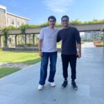 Gautam Rode Instagram - Mama Bhanja ❤️❤️ @harshit_malhotra .. Went to his college in Mohali .. Excellent one @isbindia 👍👍