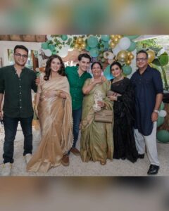 Gautam Rode Instagram - Overflowed with gratitude as we celebrated the arrival of our little babies ❤️

Event Designed & Curated By: @dinky_nirh
Decor: @karandoshievents
Cake: @rinkuamitgokarn