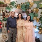 Gautam Rode Instagram - Overflowed with gratitude as we celebrated the arrival of our little babies ❤️ Event Designed & Curated By: @dinky_nirh Decor: @karandoshievents Cake: @rinkuamitgokarn