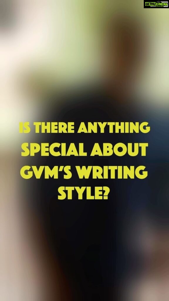 Gautham Menon Instagram - Writing.. #gvm21