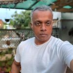 Gautham Menon Instagram - Back on the terrace, more writing and hoping everything will be back to normal soon!