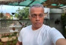 Gautham Menon Instagram - Back on the terrace, more writing and hoping everything will be back to normal soon!