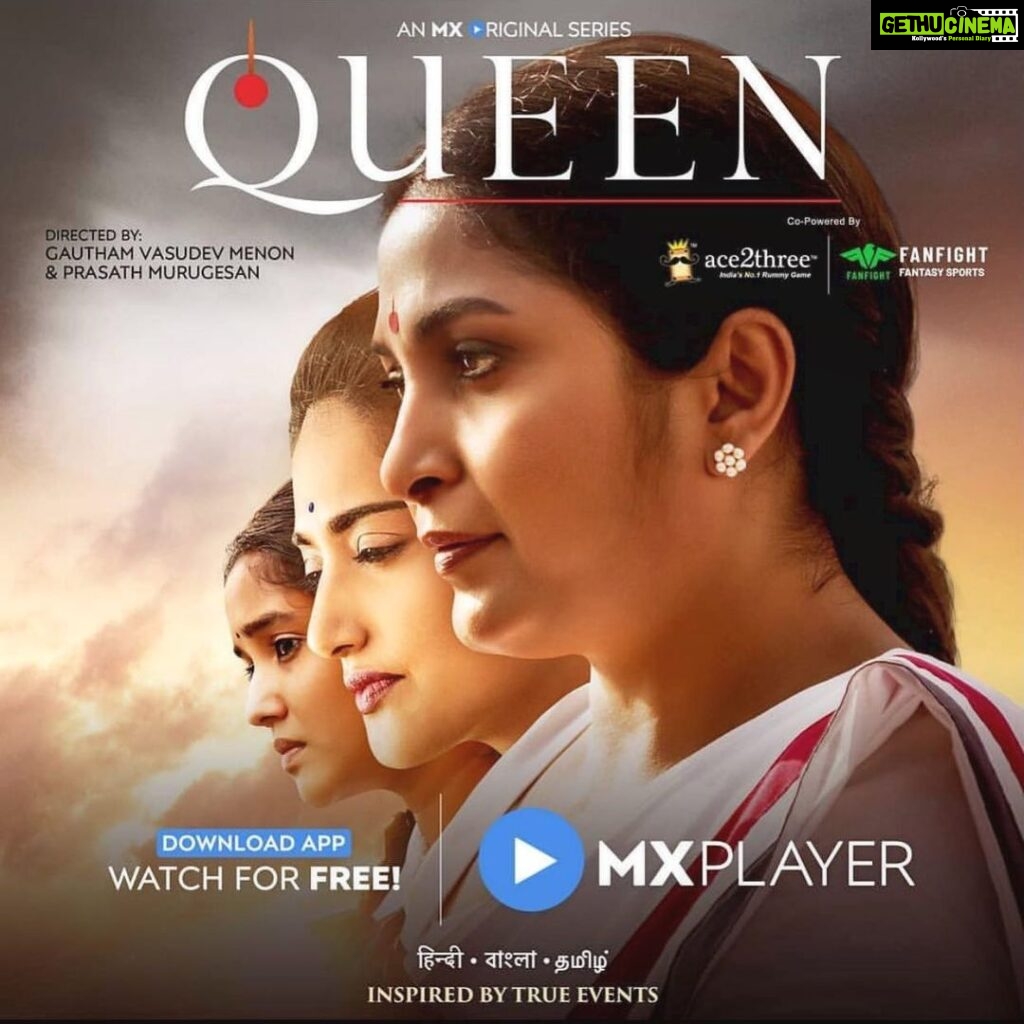 Gautham Menon Instagram - #Queenishereandwow Watch the original Tamil- English version and the link to that is in my story and in my bio