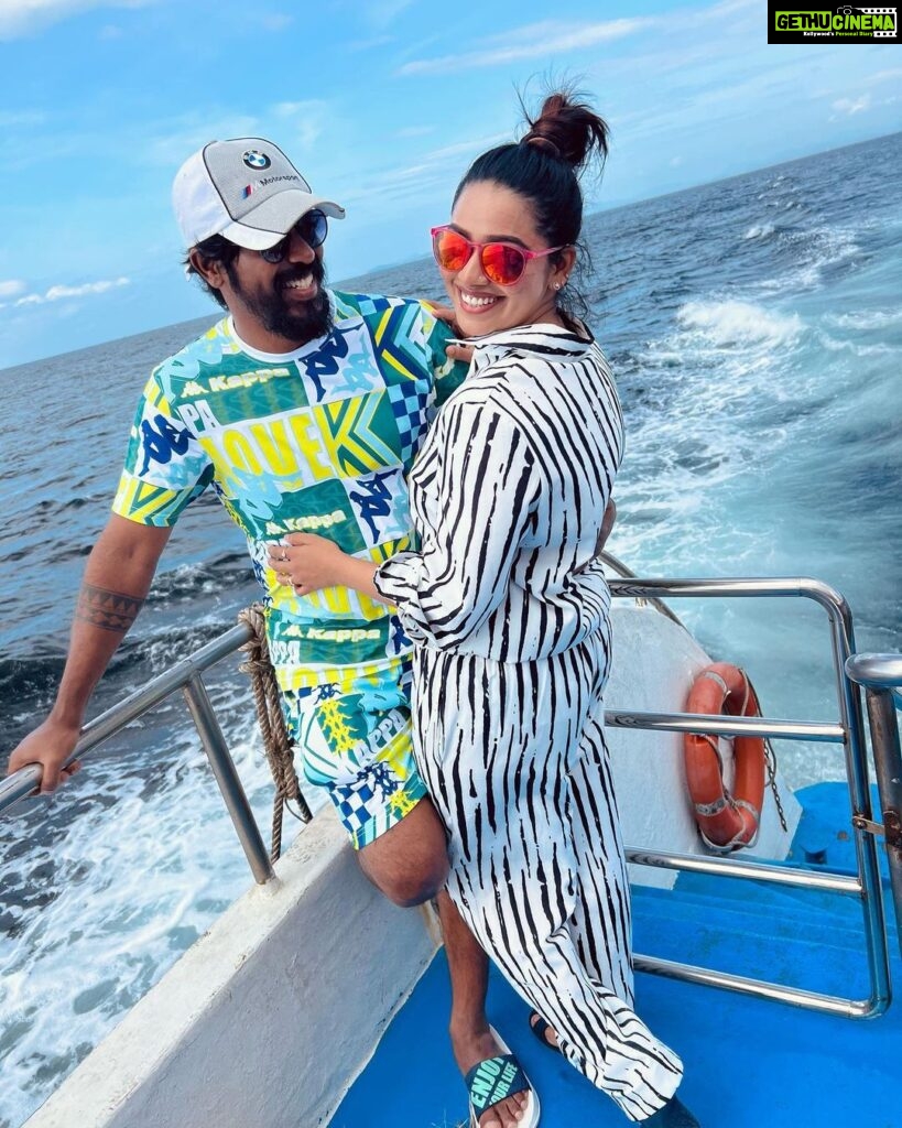 Gayathri Yuvraaj Instagram - A special day to celebrate!! 12 years now and still on !! It’s our anniversary ❤️❤️ Life taught us many things and one thing kept connecting the gaps ❤️❤️LOVE ❤️♥️ This is a very special Trip & we are very comfortable as we booked through @gtholidays.in They have done a great Job !! Thanks you guys #gtholidays #ayarakamalaresortandspa #phuketthailand #loveforever Phi Phi Islands, Thailand