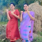 Gayathri Yuvraaj Instagram - #trendingreels @pranikadhakshu Saree @giacouture_sarees @joshapp.tamil @officialjoshapp #joshmeinaaja