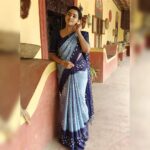 Gayathri Yuvraaj Instagram - Saree @mithrans_boutique