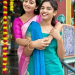 Gayathri Yuvraaj Instagram - THAAYAAGA NEETHAAN..!!! 💞 உன் சிறு அணைப்பில் ஓராயிரம் ஆறுதல்களை உணர்கிறேன்….!!! 🦋🍃 You are my favourite Notification….!!!! Nobody can replace you I feel soooo Blessed…!!!🦋🍃 That I have a Best Sister !!!!!🦋🍃 2022,2023,2024 …. nu ethana Varusham annalum ennakku unmele irukkara love um , care um , Marathu Akka chlooo…!!!!!!🦋🍃 She is my friend , She is my sister & she is something SPECIAL ONE ..!!!🦋🍃 Thank u for being the best sister everrrrr….!!!!!🦋🍃 The best part of My Life is Having You As My SISTER…!!!🦋🍃 Love U Lotssssss Akkkaveyyyy….!!!!❤️ @gayathri_yuvraaj 🦋 Outfit @shansika1 . . . #pranikadhakshu #zara #sister #sisters #sisterslove #durga #meenakshiponnunga #ztamil #zee #zeetamilserial #zeetamil