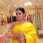 Gayathri Yuvraaj Instagram - The most awaited pictures releasing tomorrow @rhemas_bellezza_atelier ♥️🌸 Stay tuned ! #rhemasbellezzaatelier™️ ORGANISED BY: @rhema_ashok ACTRESS : @gayathri_yuvraaj MUA: @rhemas_bellezza_atelier SAREE: @diademstore.in HAIRSTYLIST: @thesareedrapistchennai JEWELLERY: @chennai_jazz BLOUSE: @j2fashions FLOWER: @reesribridalflowers DOP: @rangoli_photography LOCATION: @diademstore.in