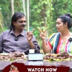 Gayathri Yuvraaj Instagram - Food challenge With saapattu raman Jeichathu yaarunu video link click panni parunga.. Shock agiduvinga...! #gayathrifromaminjikarai #gfa