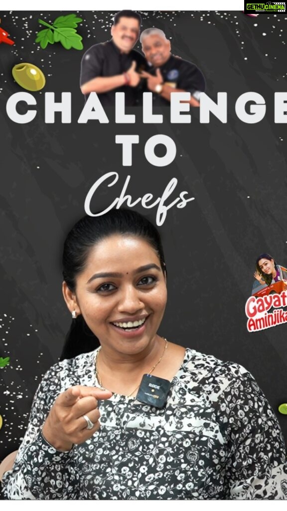 Gayathri Yuvraaj Instagram - Watch #My cooking challenge Video at our gayathri from aminjikarai YouTube channel…🏋🏻‍♀️ Full video Link in bio… Watch and subscribe makkelleyy….. #gfa #gayathri #gayathrifromaminjikarai