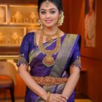Gayathri Yuvraaj Instagram - Shoot for @malabargoldanddiamonds Makeup @lakshana_priya_mua Saree @pachaiyappas_silks Blouse @lakshana_designer_studio Photography @studioc77