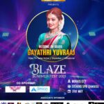 Gayathri Yuvraaj Instagram - Welcoming @gayathri_yuvraaj officially to join our Artist Line up for the most anticipated Blaze Summer Fest 2023 💥 ✨Let's Have a blast with our gorgeous Gayathri Yuvraaj✨ Actor / Influencer/ YouTuber Vijay TV Zee Tamil fame For more details Prasanna Prazee Director Blaze 9944419357 @blaze_dance_studio_official @blaze_events_entertainments @prasanna_prazee Title sponsor Vedharadha Thangamaligai @vedha_radha_thangha_maalighai_ Co-sponsors Naach @mprfoods_ Amico Chits Associate sponsor @snazzy_salon @viyasinitheboutique @vimokshaa_trichy_makeup_artist @the_printing_house_trichy @djraja_djsound @yashfitness gopal Dass jewellery @agamninaivugal @big_bell_fashion_jewellery @truck45trichy abssolar Media Partner @stvtrichy_offl @trichy_vision @trichy360media @rockforttimes Blaze Dance Studio
