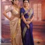 Gayathri Yuvraaj Instagram - Sometimes eyes smiles even if our heart is heavy 🌸🫶🏼🥰 - MUAH: @lakshana_priya_mua Saree: @pachaiyappas_silks Blouse: @lakshana_designer_studio Photos & videos: @studioc77 For: @malabargoldanddiamonds Chennai, India