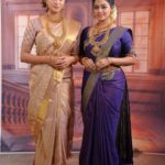 Gayathri Yuvraaj Instagram - Sometimes eyes smiles even if our heart is heavy 🌸🫶🏼🥰 - MUAH: @lakshana_priya_mua Saree: @pachaiyappas_silks Blouse: @lakshana_designer_studio Photos & videos: @studioc77 For: @malabargoldanddiamonds Chennai, India