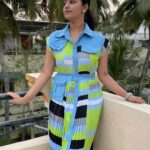 Gayathri Yuvraaj Instagram - Life has got all those twists and turns. You’ve got to hold on tight and off you go.”✌️ Outfit & handbag @falishasiddhu_